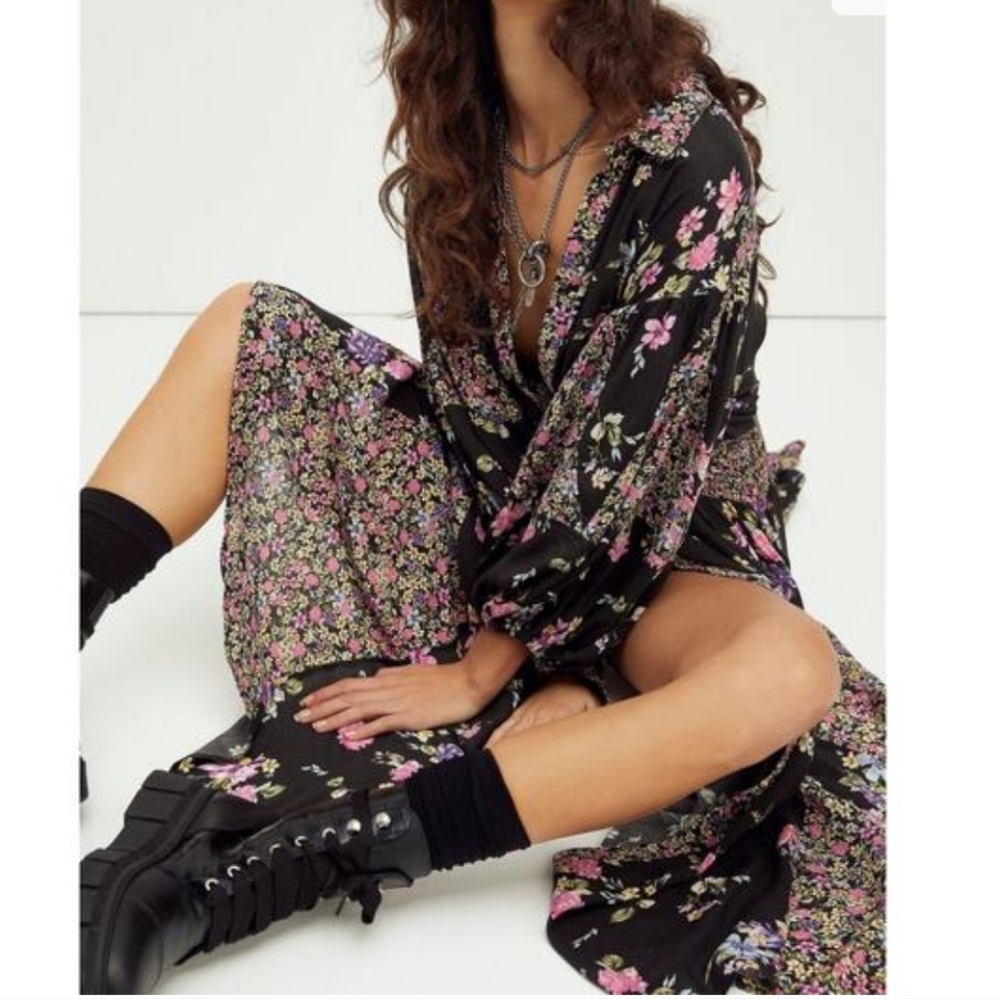 FP Prairie Punk Shirtdress XS